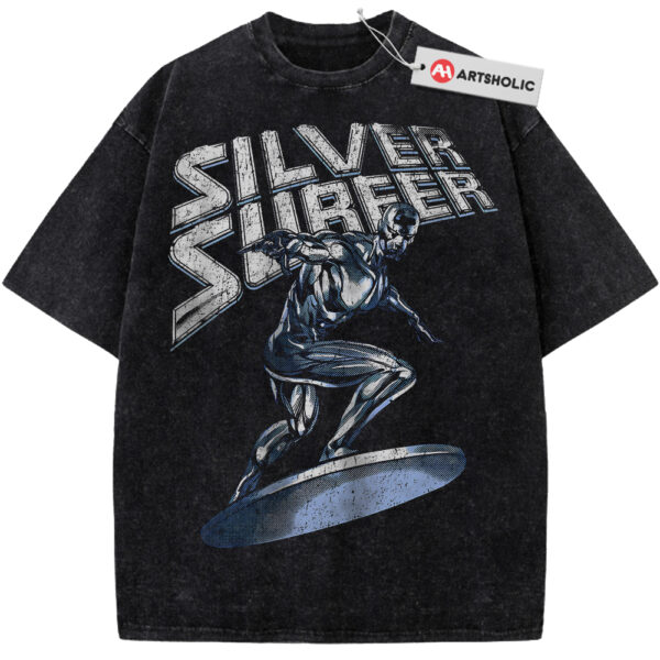Silver Surfer Shirt, Marvel Comics Shirt, Vintage Tee