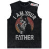 Darth Vader Tank Top, Star Wars Tank Top, Father's Day Tank Top, Movie Graphic Tank Top, Vintage Tank Top