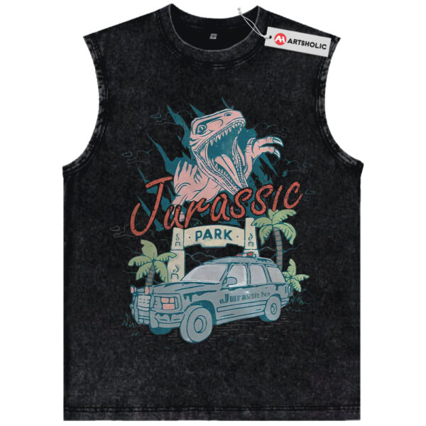 Jurassic Park Tank Top, Movie Tank Top, Vintage Tank Top