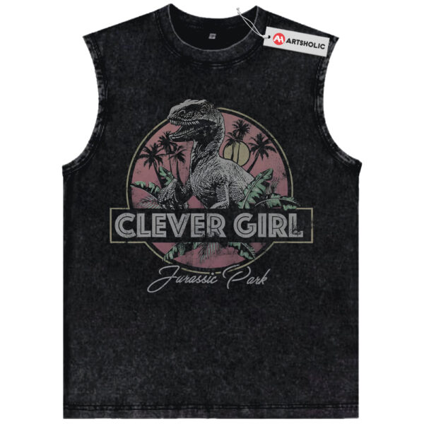 Jurassic Park Tank Top, Movie Tank Top, Vintage Tank Top