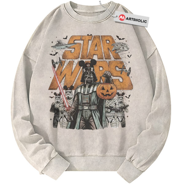 Darth Vader Sweatshirt, Star Wars Sweatshirt, Halloween Sweatshirt, Movie Sweatshirt, Vintage Sweatshirt