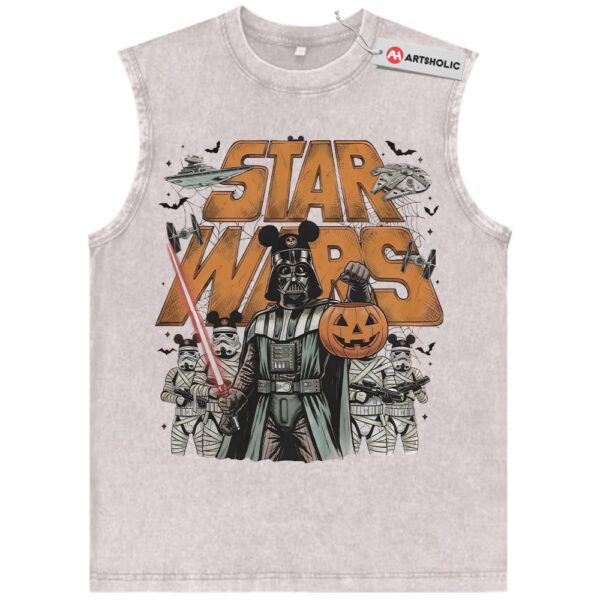 Darth Vader Tank Top, Star Wars Tank Top, Halloween Tank Top, Movie Tank Top, Vintage Tank Top