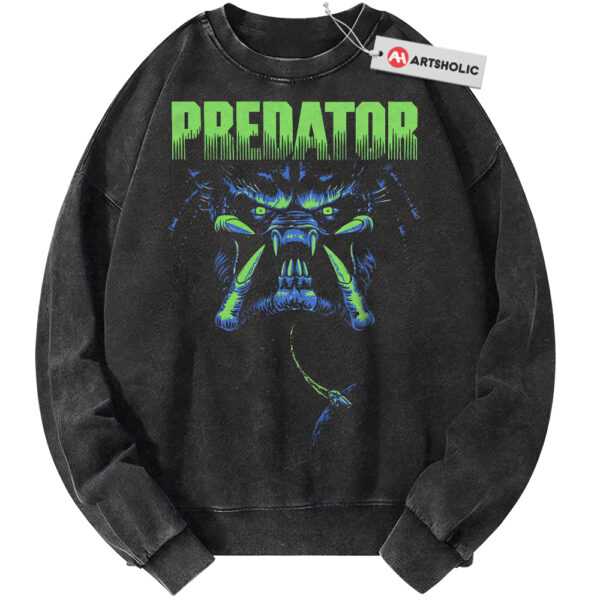 Alien vs Predator Sweatshirt, Halloween Sweatshirt, Movie Sweatshirt, Vintage Sweatshirt