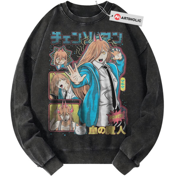 Power Shirt, Chainsaw Man Shirt, Anime Shirt, Vintage Tee