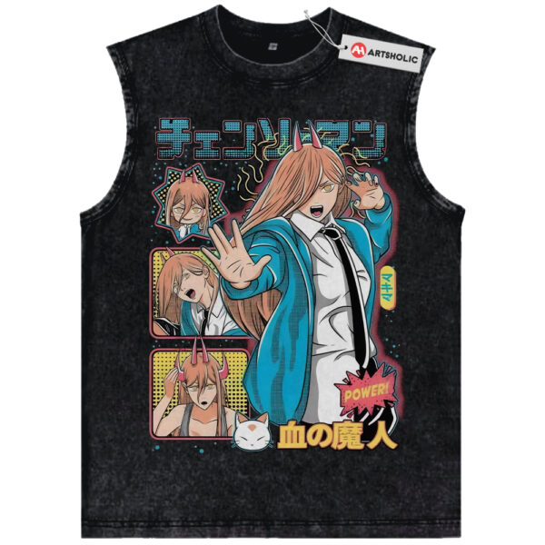 Power Shirt, Chainsaw Man Shirt, Anime Shirt, Vintage Tee