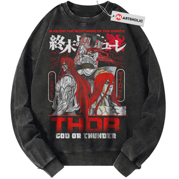 Thor Shirt, Record of Ragnarok Shirt, Anime Shirt, Vintage Tee