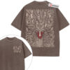 Forest Spirit and Kodama Shirt, Princess Mononoke Shirt, Studio Ghibli Shirt, Anime Shirt, Vintage T-Shirt 2-Sided