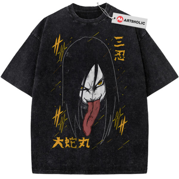 Orochimaru Shirt, Naruto Shirt, Anime Shirt, Vintage Tee