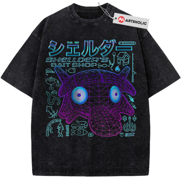 Shellder Shirt, Pokemon Shirt, PKM Shirt, Anime Shirt, Vintage T-Shirt