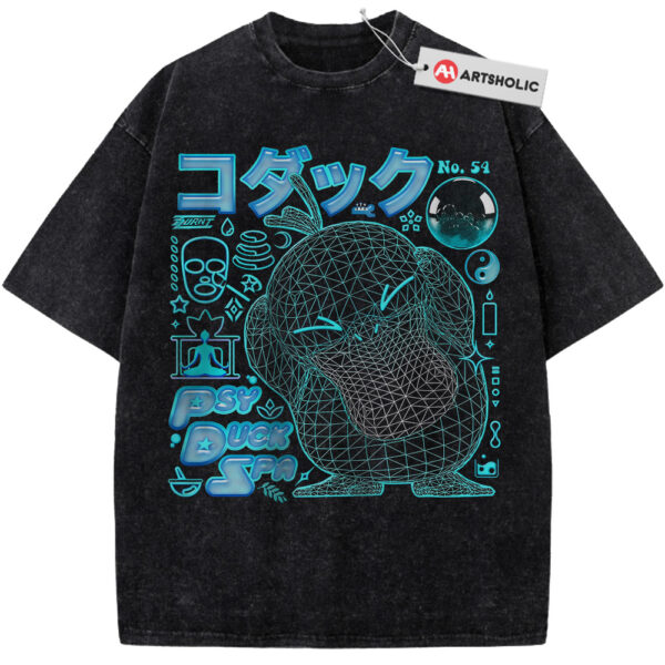 Psyduck Shirt, Pokemon Shirt, PKM Shirt, Anime Shirt, Vintage T-Shirt