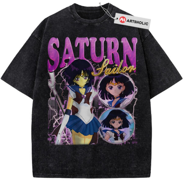 Sailor Saturn Shirt, Sailor Moon Shirt, Anime Shirt, Vintage T-Shirt