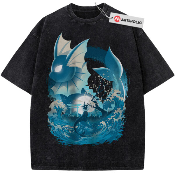 Vaporeon Shirt, Pokemon Shirt, PKM Shirt, Anime Shirt, Vintage T-Shirt