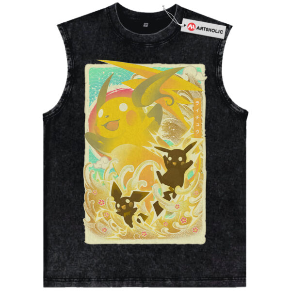 Pikachu Shirt, Raichu Shirt, Pichu Shirt, Pokemon Shirt, Anime Shirt, Vintage T-Shirt