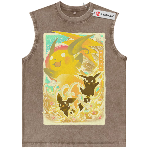 Pikachu Shirt, Raichu Shirt, Pichu Shirt, Pokemon Shirt, Anime Shirt, Vintage T-Shirt