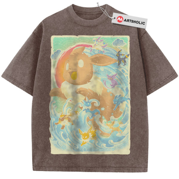 Eevee Evolution Shirt, Pokemon Shirt, Anime Shirt, Vintage Tee