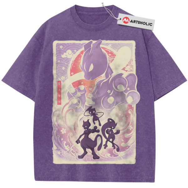 Mewtwo and Mew Shirt, Pokemon Shirt, Anime Shirt, Vintage Tee
