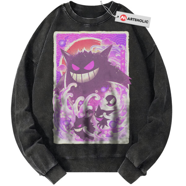 Gengar Shirt, Haunter Shirt, Gatsly Shirt, Pokemon Shirt, PKM Shirt, Anime Shirt, Vintage T-Shirt