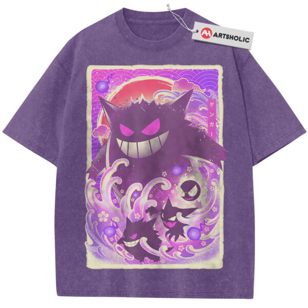 Gengar Shirt, Haunter Shirt, Gatsly Shirt, Pokemon Shirt, PKM Shirt, Anime Shirt, Vintage T-Shirt