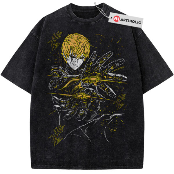 Genos Shirt, One Punch Man Shirt, Anime Shirt, Vintage T-Shirt
