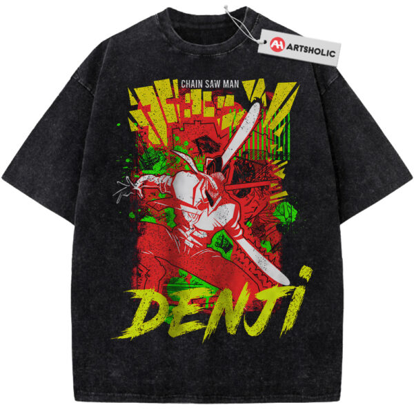 Denji Shirt, Chainsaw Man Shirt, Anime Shirt, Vintage T-Shirt