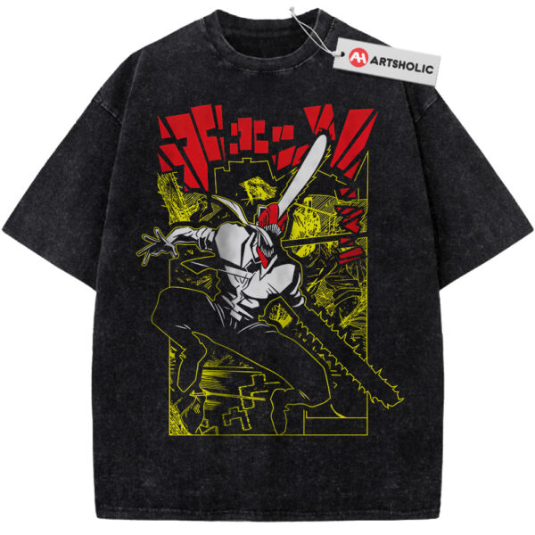 Denji Shirt, Chainsaw Man Shirt, Anime Shirt, Vintage T-Shirt