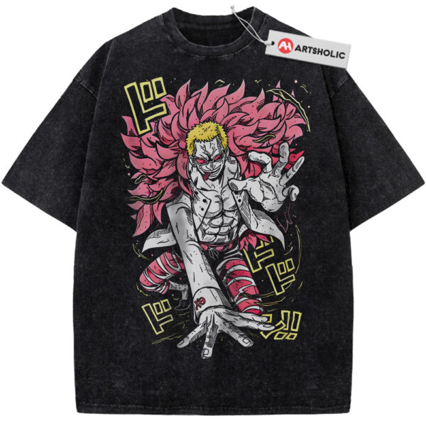 Donquixote Doflamingo Shirt, One Piece Shirt, Anime Shirt, Vintage T-Shirt
