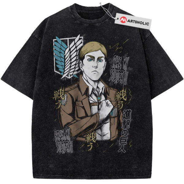 Erwin Smith Shirt, Attack on Titan Shirt, Anime Shirt, Vintage T-Shirt