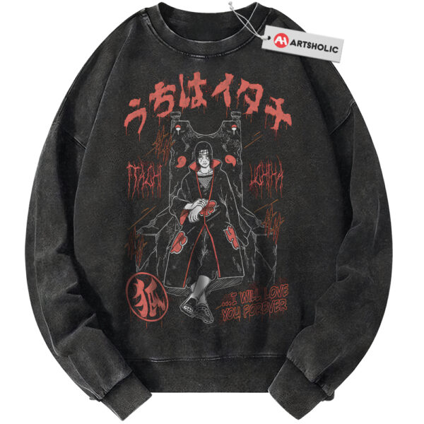 Itachi Uchiha Shirt, Akatsuki Shirt, Naruto Shirt, Anime Shirt, Vintage T-Shirt