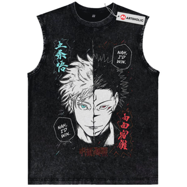 Gojo Satoru and Sukuna Shirt, Jujutsu Kaisen Shirt, Anime Shirt, Vintage T-Shirt