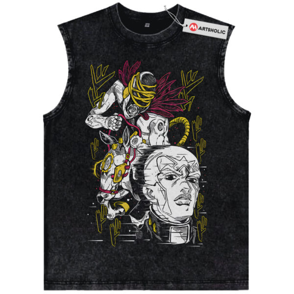 Made in Heaven and Enrico Pucci Shirt, JoJo's Bizarre Adventure Shirt, Anime Shirt, Vintage T-Shirt