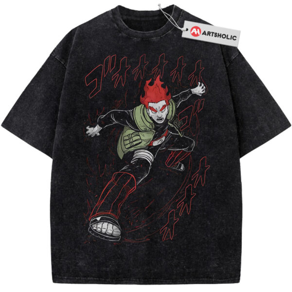 Might Guy Shirt, Naruto Shirt, Anime Shirt, Vintage T-Shirt