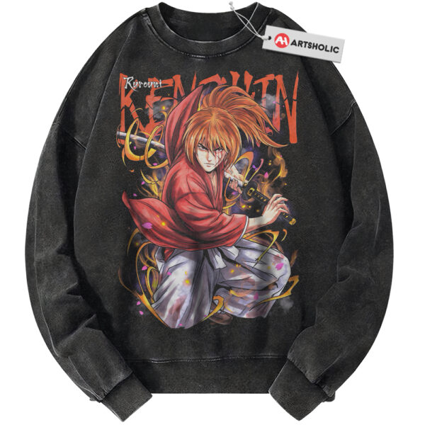 Himura Kenshin Shirt, Rurouni Kenshin Shirt, Anime Shirt, Vintage T-Shirt