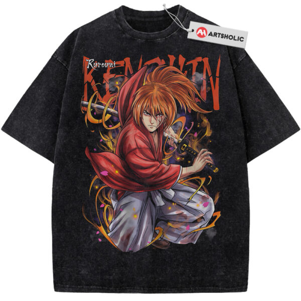 Himura Kenshin Shirt, Rurouni Kenshin Shirt, Anime Shirt, Vintage T-Shirt