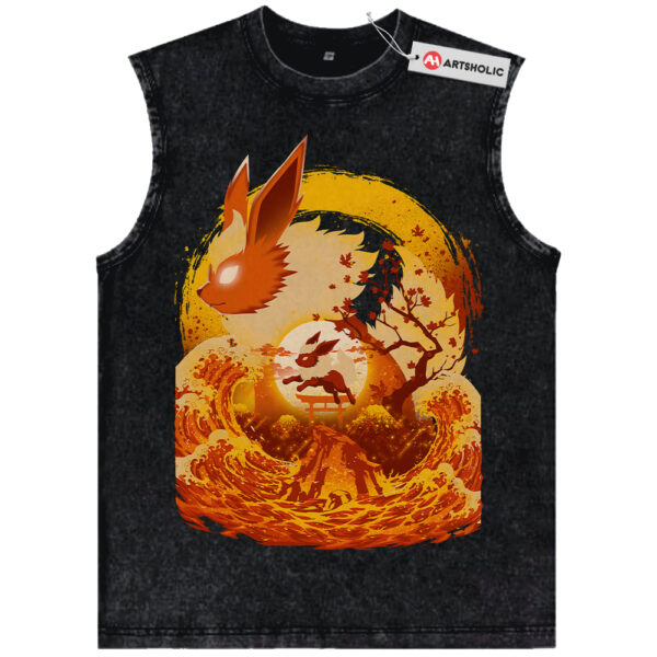 Flareon Shirt, Pokemon Shirt, Anime Shirt, Vintage Tee