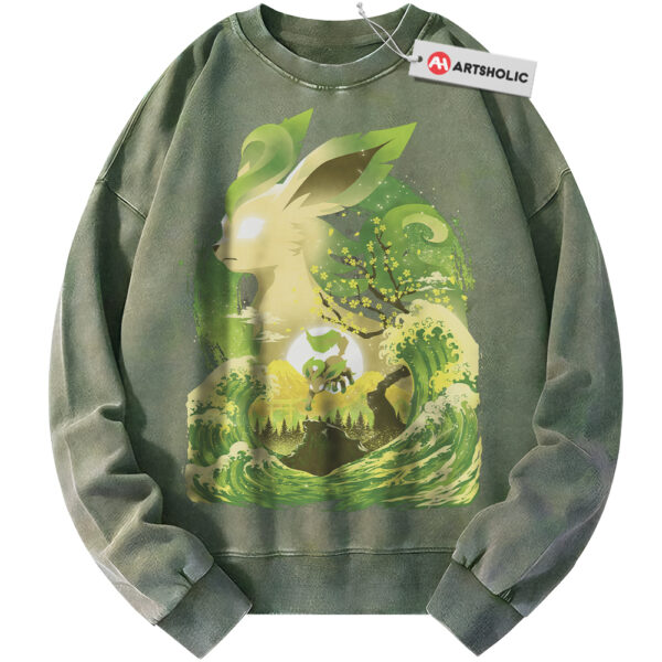 Leafeon Shirt, Pokemon Shirt, Anime Shirt, Vintage Tee