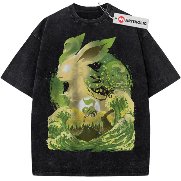 Leafeon Shirt, Pokemon Shirt, Anime Shirt, Vintage Tee