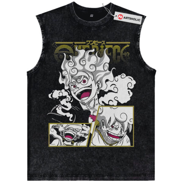 Nika Luffy Shirt, One Piece Shirt, Anime Shirt, Vintage T-Shirt