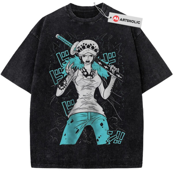 Trafalgar D Water Law Shirt, One Piece Shirt, Anime Shirt, Vintage T-Shirt
