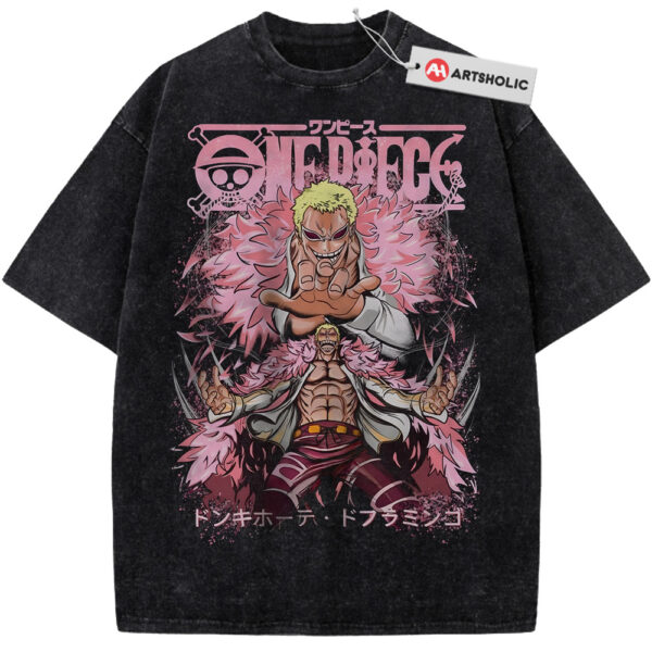 Donquixote Doflamingo Shirt, One Piece Shirt, Anime Shirt, Vintage T-Shirt
