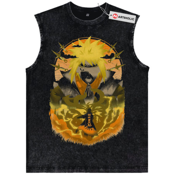 Minato Namikaze Shirt, Naruto Shirt, Anime Shirt, Vintage T-Shirt