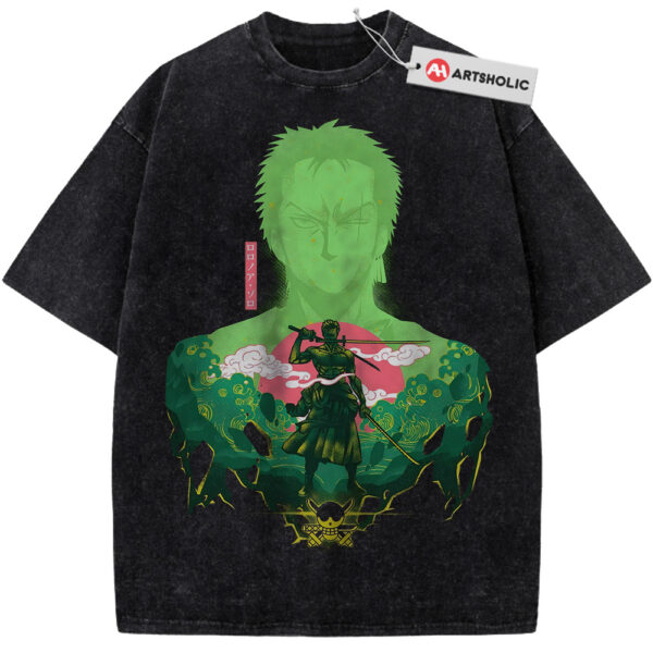 Roronoa Zoro Shirt, One Piece Shirt, Anime Shirt, Vintage Tee