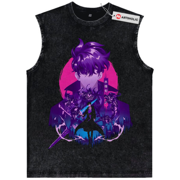 Sung Jin-woo Shirt, Solo Leveling Shirt, Anime Shirt, Vintage Tee