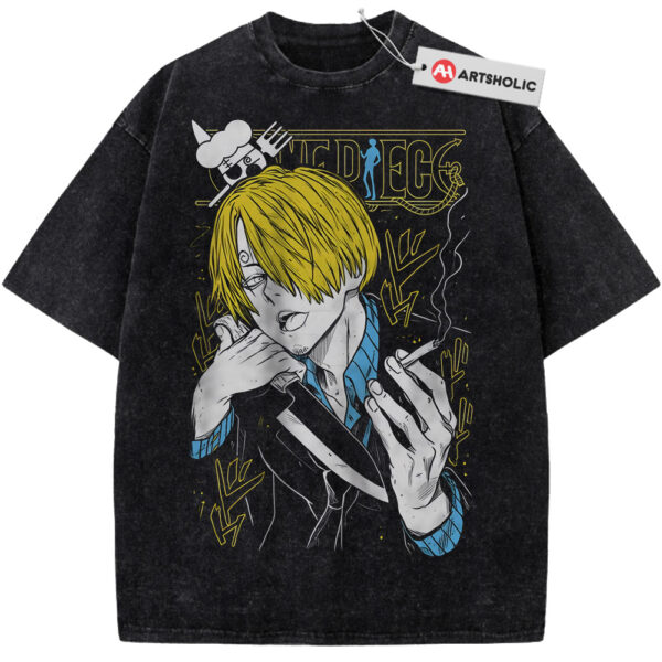 Vinsmoke Sanji Shirt, One Piece Shirt, Anime Shirt, Vintage T-Shirt