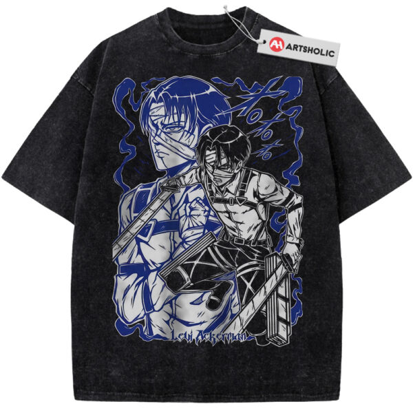 Levi Ackerman Shirt, Attack on Titan Shirt, Anime Shirt, Vintage T-Shirt