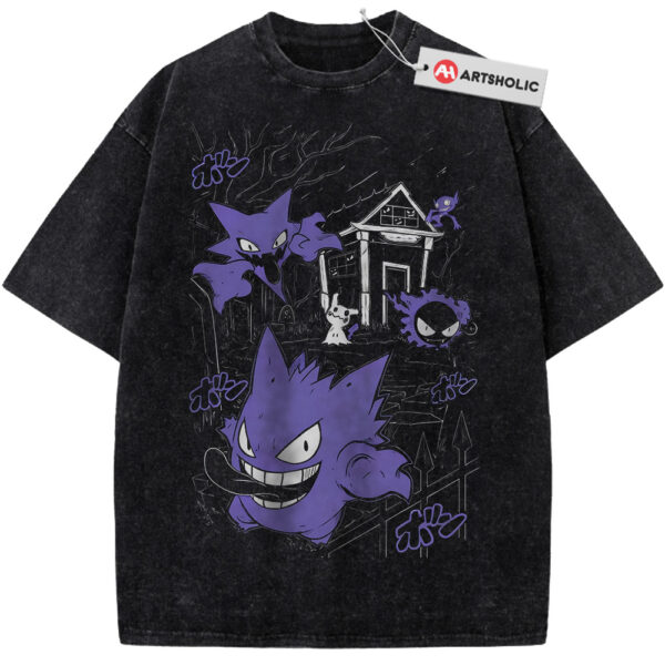 Gengar Shirt, Haunter Shirt, Gatsly Shirt, Pokemon Shirt, PKM Shirt, Anime Shirt, Vintage T-Shirt