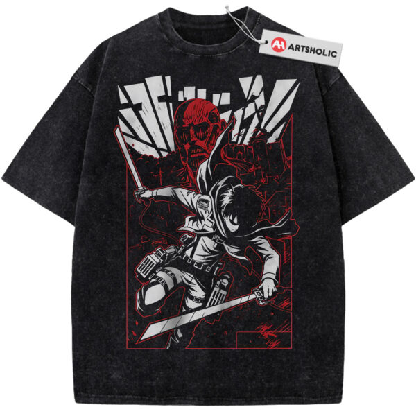 Levi Ackerman Shirt, Attack on Titan Shirt, Anime Shirt, Vintage Tee