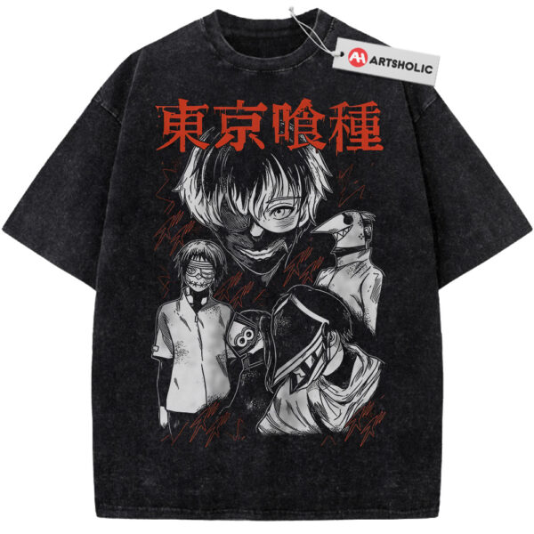 Ken Kaneki Shirt, Tokyo Ghoul Shirt, Anime Shirt, Vintage Tee