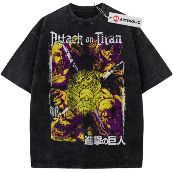 Attack on Titan Shirt, Anime Shirt, Vintage T-Shirt