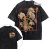Growlithe and Arcanine Shirt, Pokemon Shirt, PKM Shirt, Anime Shirt, Vintage T-Shirt 2-Sided