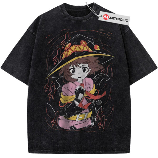 Megumin Shirt, KonoSuba: God's Blessing on this Wonderful World Shirt, Anime Shirt, Vintage Tee